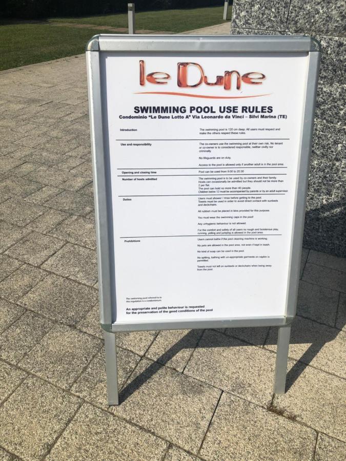 Le Dune Per 6 Silvi Marina Kültér fotó